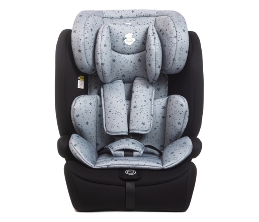BBO auto sedište i-size pluton (bs05a) 76-150cm - black stars