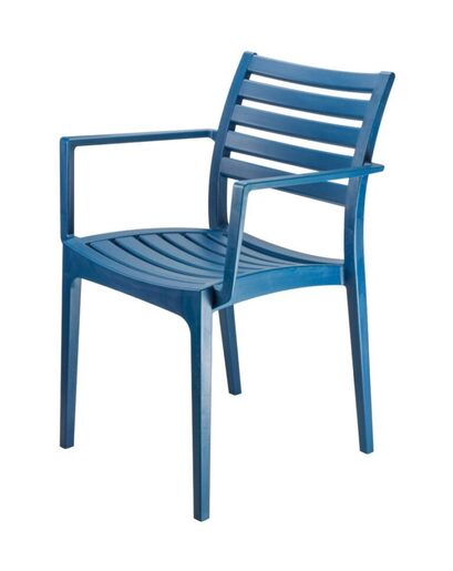 Stolica CAPRI petrol plava