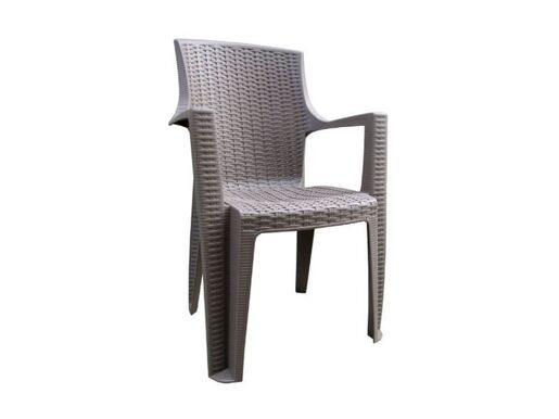 Stolica Rattan AMELIA kapućino