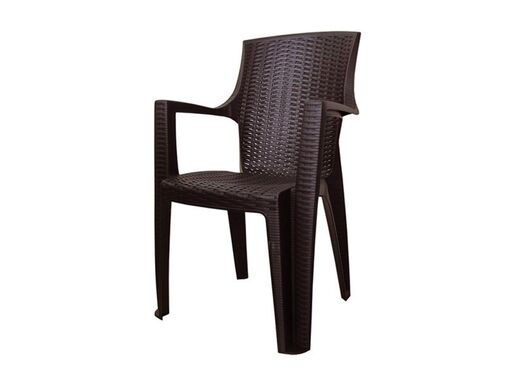 Stolica Rattan AMELIA wenge