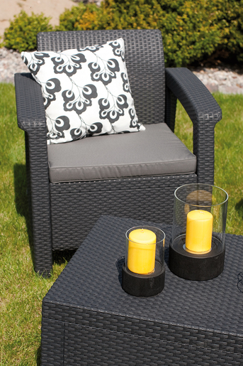 Baštenski set Corfu Weekend, Pe-ratan, grafit