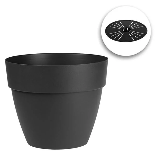 GARDENA LUX 12L saksija Ø30 sa drenažom antracit