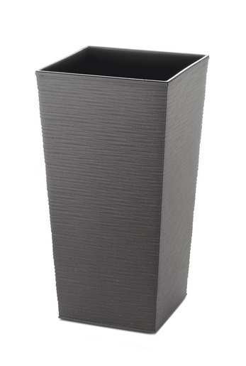 DONNA Tall L saksija sa umetkom antracit