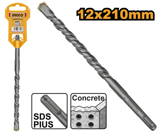 INGCO SDS+ Burgija za beton 12x210mm DBH1211202