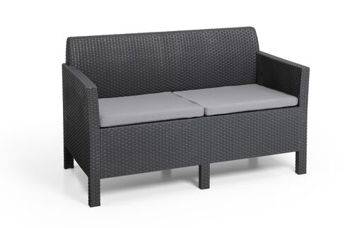 Keter Baštenski set Orlando sa malim stolom, grafit  CU 226515