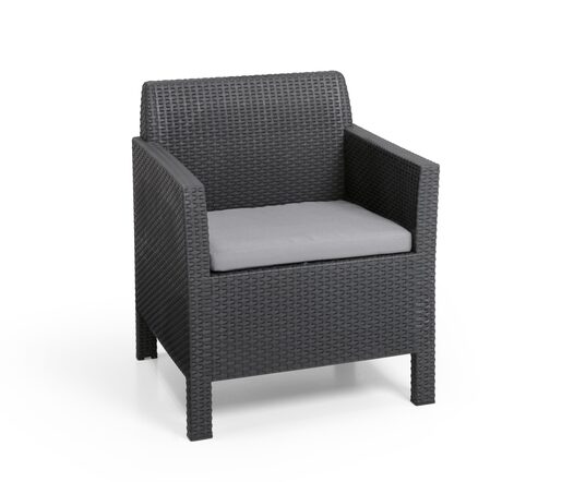 Keter Baštenski set Orlando sa malim stolom, grafit  CU 226515