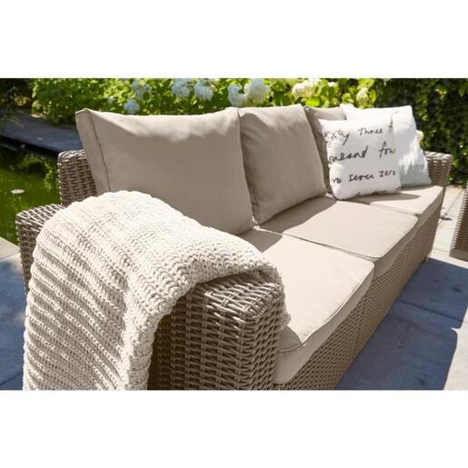 Keter Baštenski set California 3 seater,  kapućino  CU 253327