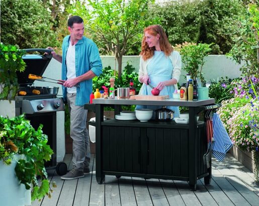 Keter Sto mobilni Unity XL 207L, grafit CU 230419