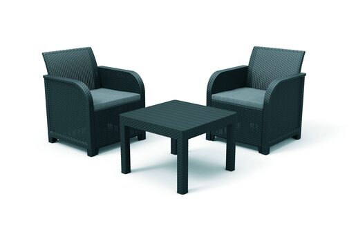 Keter Balkonski set Rosalie, grafit  CU 249588