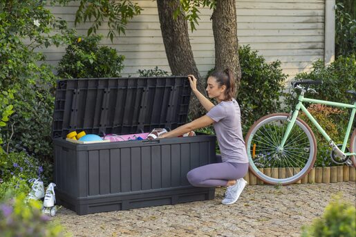 Keter Baštenska kutija za odlaganje Kentwood 350L, grafit CU 249462