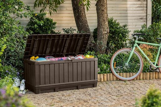 Keter Baštenska kutija za odlaganje Kentwood 350L, braon CU 249461
