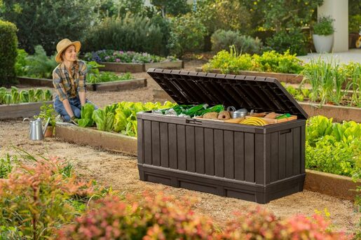 Keter Baštenska kutija za odlaganje Kentwood 350L, braon CU 249461