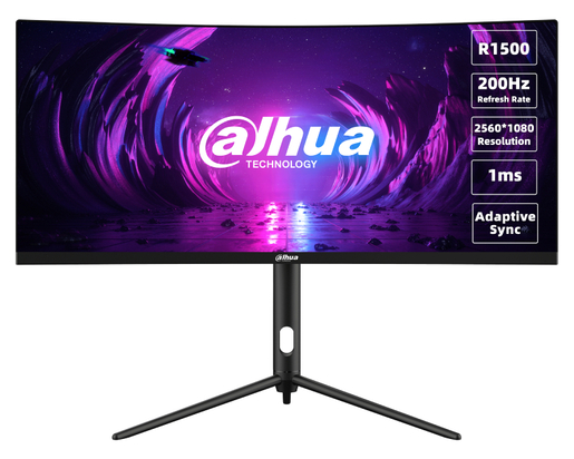 Monitor 30 DAHUA LM30-E330CA, WFHD, VA, 200Hz, HDMI, DP, zakrivljeni, gaming