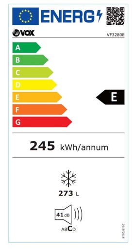 Vox zamrzivač VF 3280 E