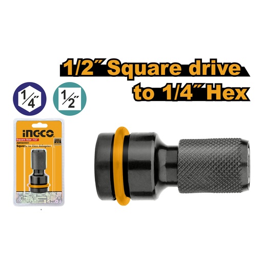 Ingco Redukcija 1/2" NA 1/4" HEX ABH60501