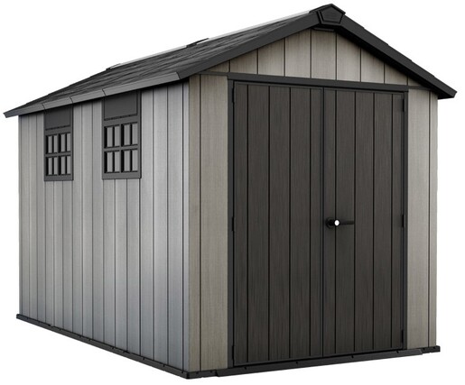 Keter Baštenska kuća Oakland 7511 braon siva/antacit CU 230391