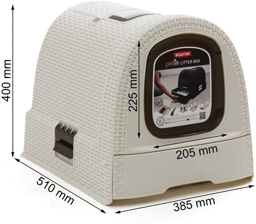 Curver Transporter za kućne ljubimce krem CU 00615-P16