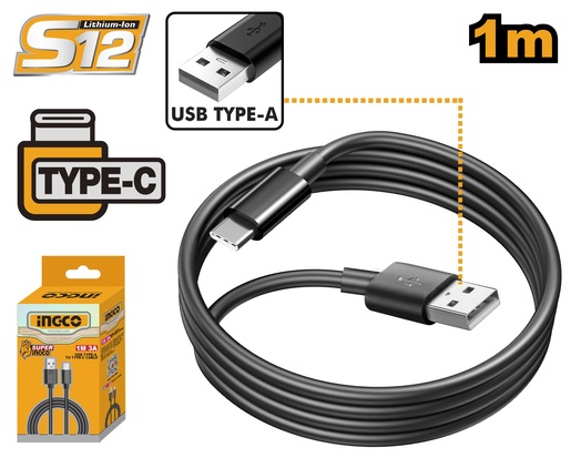 INGCO Kabl za punjenje USB A-C SUPER IUCC01