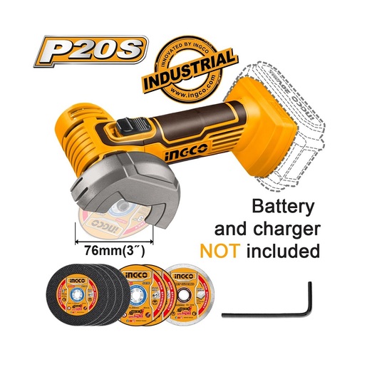 INGCO Aku mini brusilica SOLO SUPER CAGLI76011