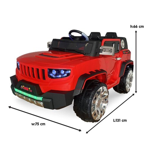 Džip Iznik 12v RC crveni