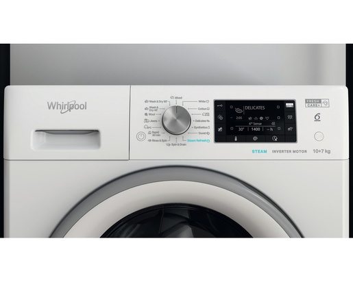 Whirlpool mašina za pranje i sušenje veša FFWDD 1076258 SV EE