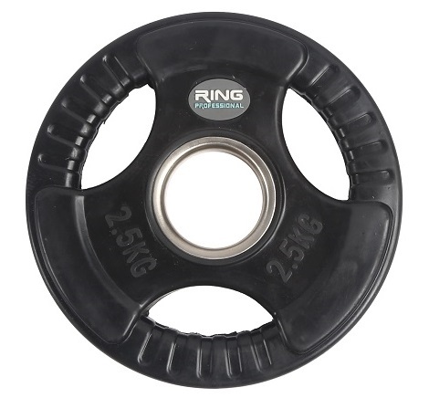 RING Olimpijski tegovi gumirani 2x2,5 kg-RX WP015-2,5