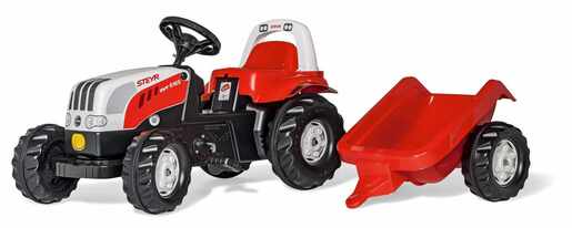 Traktor Rolly Kid Steyr 6165 CVT prikolica