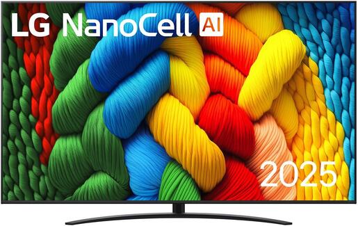 LG NanoCell AI TV 86NANO81A3A 4K Ultra HD, WebOS Smart TV, Alpha 7 AI Gen8 procesor, 4K Upscaling, AI Sound Pro, FILMMAKER Mode, Magic Remote