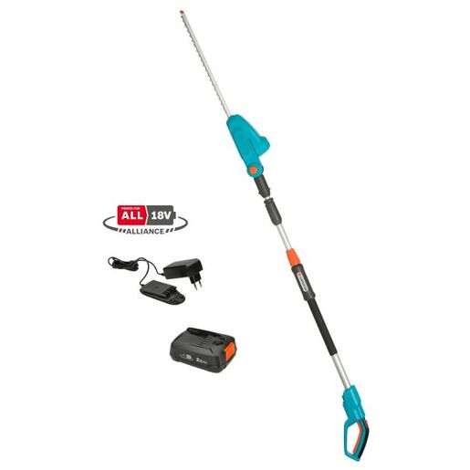 Gardena Baterijski teleskopski trimer za živu ogradu solo ths 42cm/18v p4a GA 14732-55