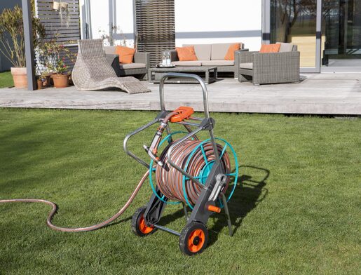 Gardena Motalica za crevo kolica metalna 3/4" 50m 5/8" 80m 1/2" 100m  GA 02674-20