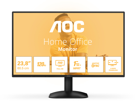 Monitor 23.8 AOC 24B31H, FHD, IPS, 1ms, Adaptive Sync, 120Hz