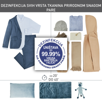 Tefal pegla za vertikalno peglanje i dezinfekciju YT4050