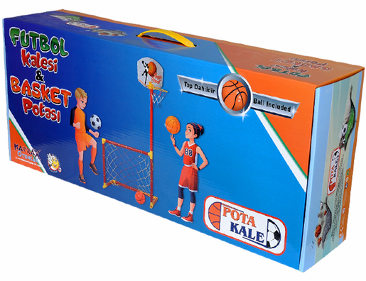 Košarkaški set sa golom 2u1