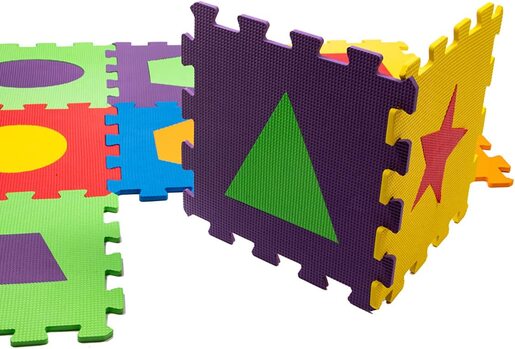 Slagalice podne oblici 9 komada, EVA