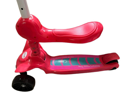 Trotinet sa sedištem roze