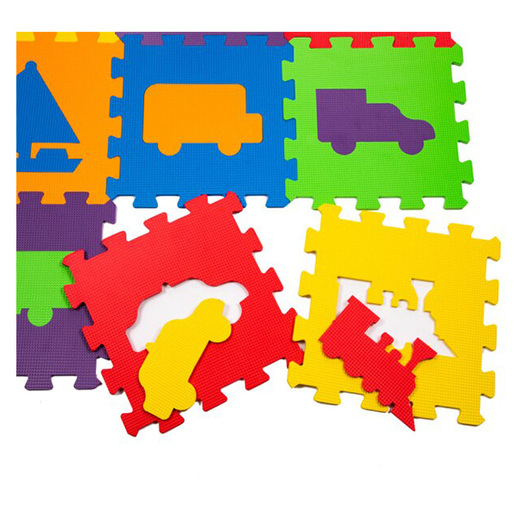 Slagalice podne vozila 9 komada, EVA