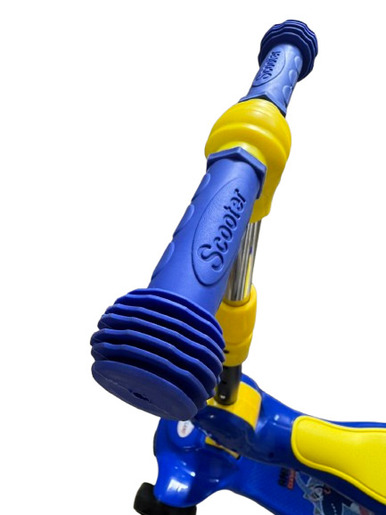 Trotinet sa sedištem plavi