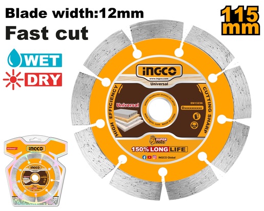 INGCO Dijamantski rezni disk 115mm DMD0111513