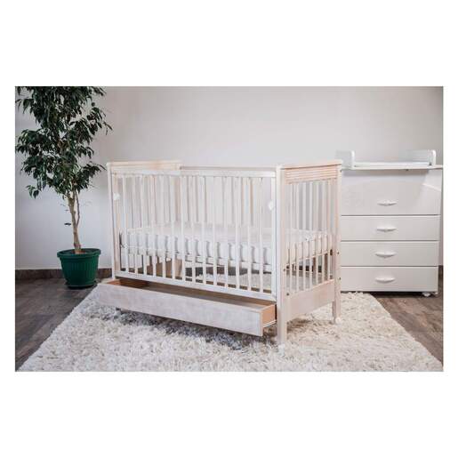 Bambino Dečiji krevetić Mia rustik fioka