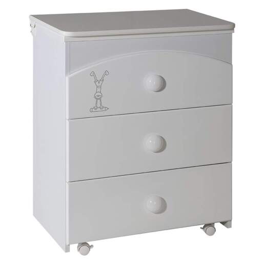 Bambino Komoda Lolek Beli- bez podloge