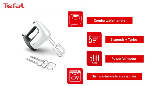 Tefal ručni mikser HT460138