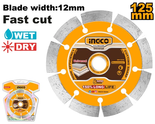 INGCO Dijamantski rezni disk 125mm DMD011251