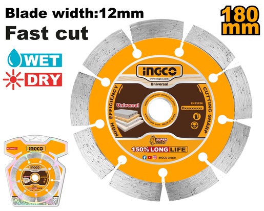 INGCO Dijamantski rezni disk 180mm DMD0118013
