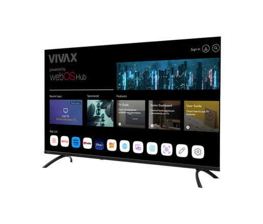 VIVAX Imago LED TV-40LE110WO, FullHD, WebOS Smart TV, DVB-T2 H.265 / T / S2 / C / S2, Screen mirroring, Dolby Digital