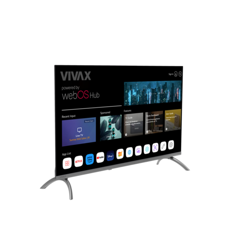 VIVAX Imago LED TV-32LE111WO, HD Ready, WebOS Smart TV, DVB-T2 H.265 / T / S2 / C / S2, Screen mirroring, Dolby Digital