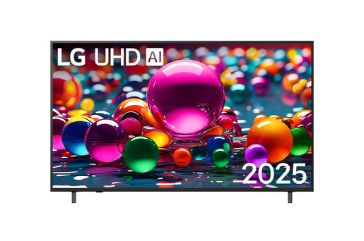 LG LED AI TV 65UA75003LA, 4K Ultra HD, WebOS Smart TV, Dynamic Tone Mapping, α7 AI Processor 4K Gen8, AI Upscaling, FILMMAKER MODE™