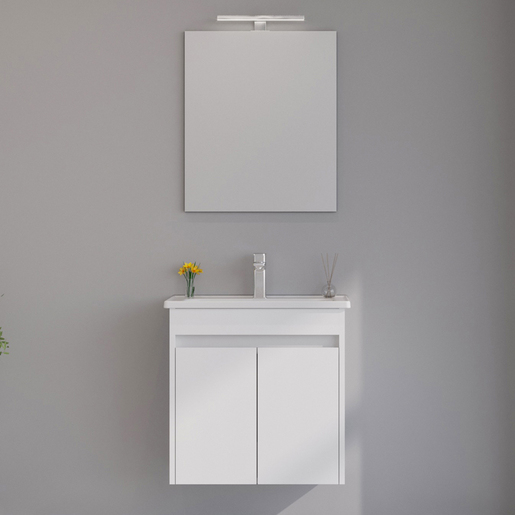 Lova 60 bela matt – set kupatilskog nameštaja