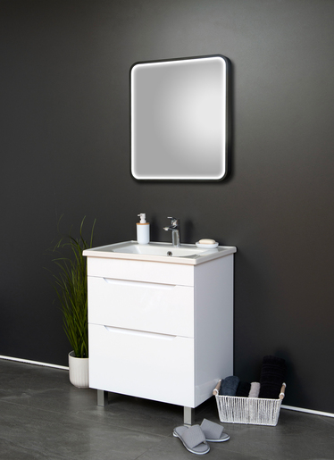 Delta light LED ogledalo 60×65 cm