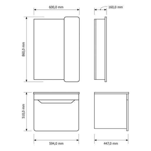 Sirius 60 – gornji deo