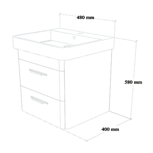 Round 50 beli – donji deo